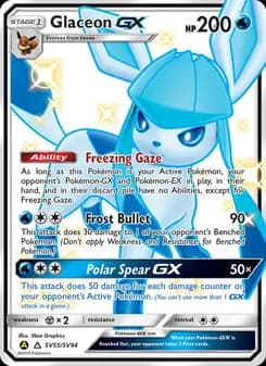 Glaceon-GX — Hidden Fates Shiny Vault — Shiny rare