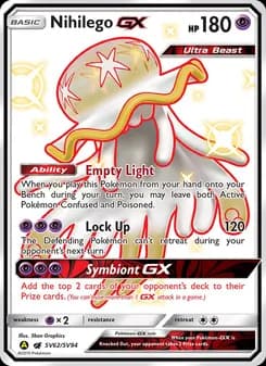 Nihilego-GX — Hidden Fates Shiny Vault — Shiny rare