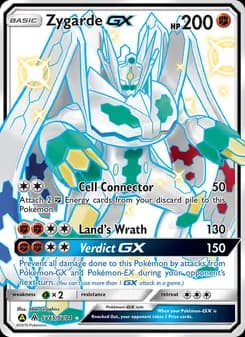 Zygarde-GX — Hidden Fates Shiny Vault — Shiny rare