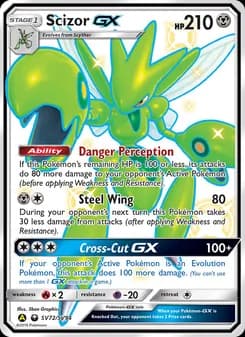 Scizor-GX — Hidden Fates Shiny Vault — Shiny rare