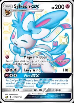 Sylveon-GX — Hidden Fates Shiny Vault — Shiny rare