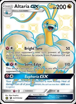 Altaria-GX — Hidden Fates Shiny Vault — Shiny rare