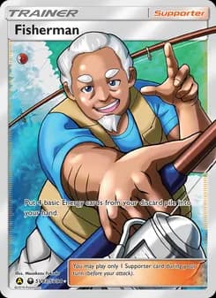 Fisherman — Hidden Fates Shiny Vault — Shiny rare