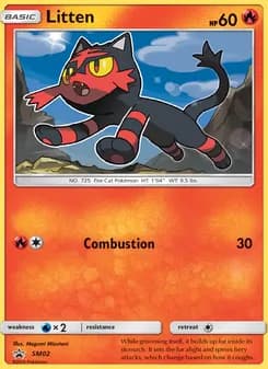 Litten — SM Black Star Promos — Rare