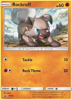 Rockruff — SM Black Star Promos — Rare