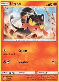 Litten — SM Black Star Promos — Rare
