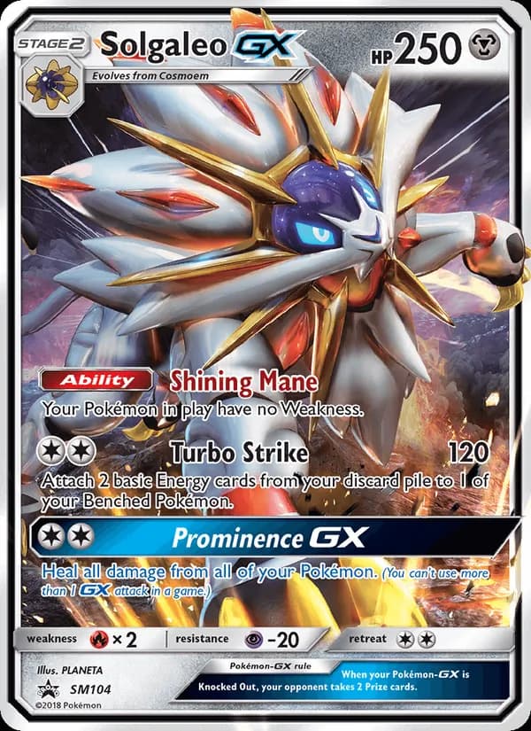 Solgaleo GX — SM Black Star Promos, Rare