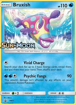 Bruxish — SM Black Star Promos — Rare