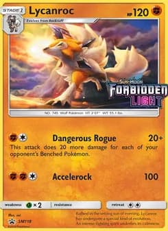 Lycanroc — SM Black Star Promos — Rare