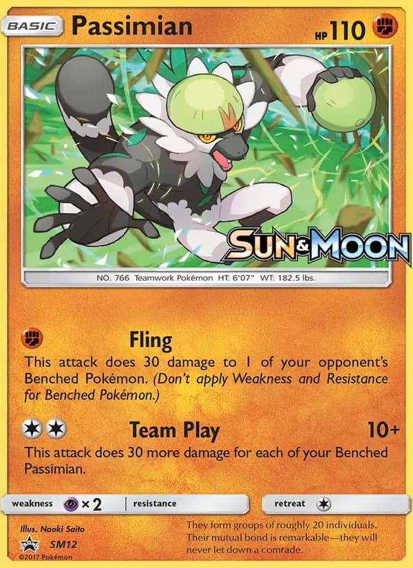 Passimian — SM Black Star Promos, Rare