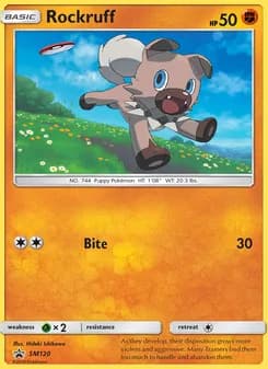 Rockruff — SM Black Star Promos — Rare