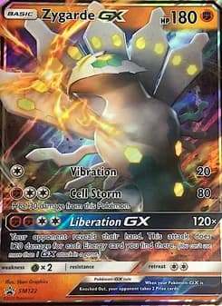 Zygarde GX — SM Black Star Promos — Rare