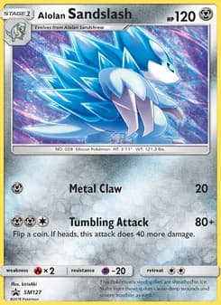 Alolan Sandslash — SM Black Star Promos — Rare
