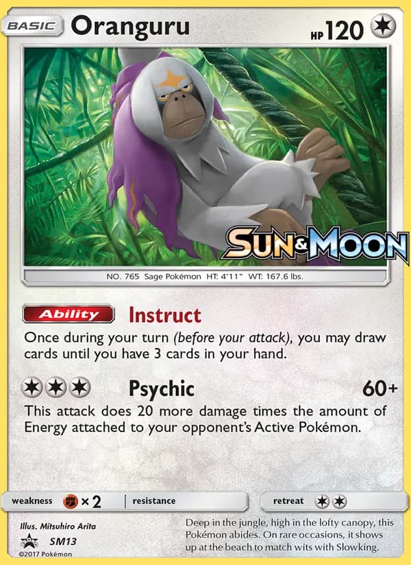 Oranguru — SM Black Star Promos, Rare