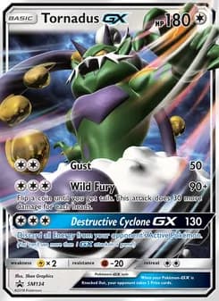 Tornadus GX — SM Black Star Promos — Rare