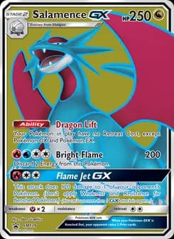 Salamence GX — SM Black Star Promos — Rare
