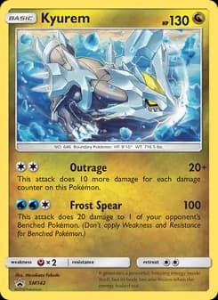 Kyurem — SM Black Star Promos — Rare