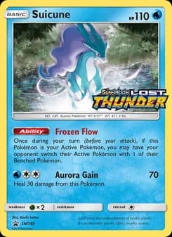 Suicune — SM Black Star Promos — Rare