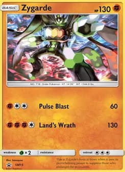 Zygarde — SM Black Star Promos — Rare
