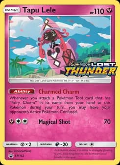 Tapu Lele — SM Black Star Promos — Rare