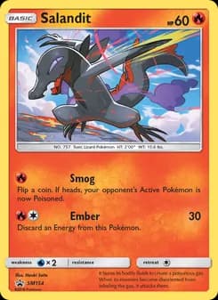 Salandit — SM Black Star Promos — Rare