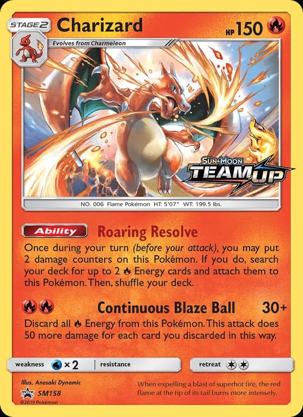 Charizard — SM Black Star Promos, Rare