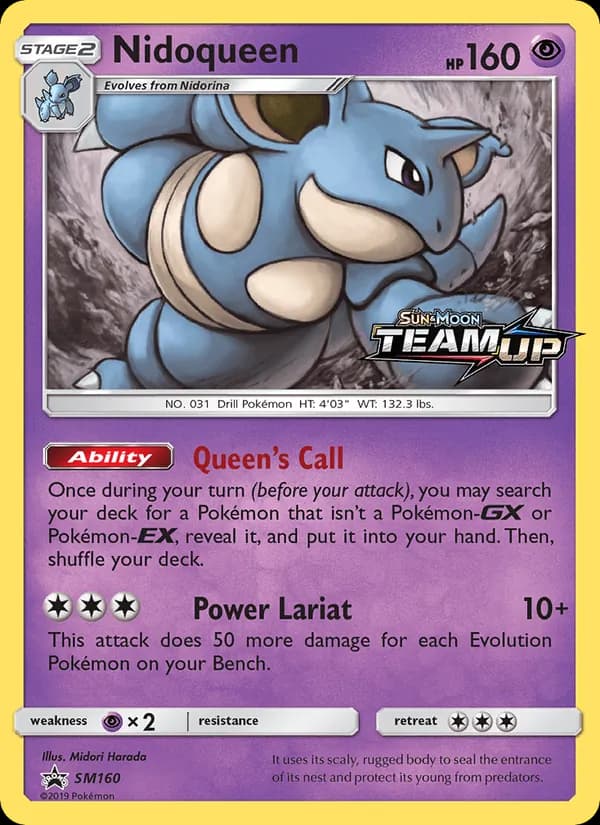 Nidoqueen — SM Black Star Promos, Rare