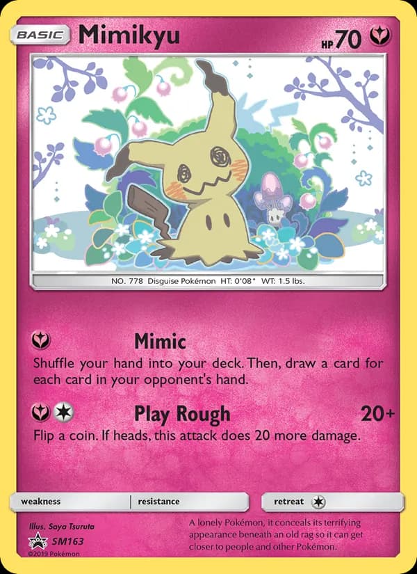 Mimikyu — SM Black Star Promos, Rare