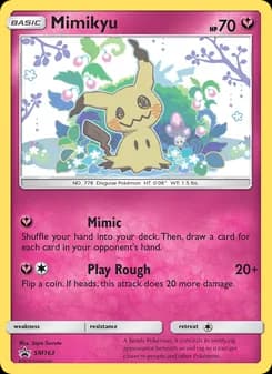 Mimikyu — SM Black Star Promos — Rare