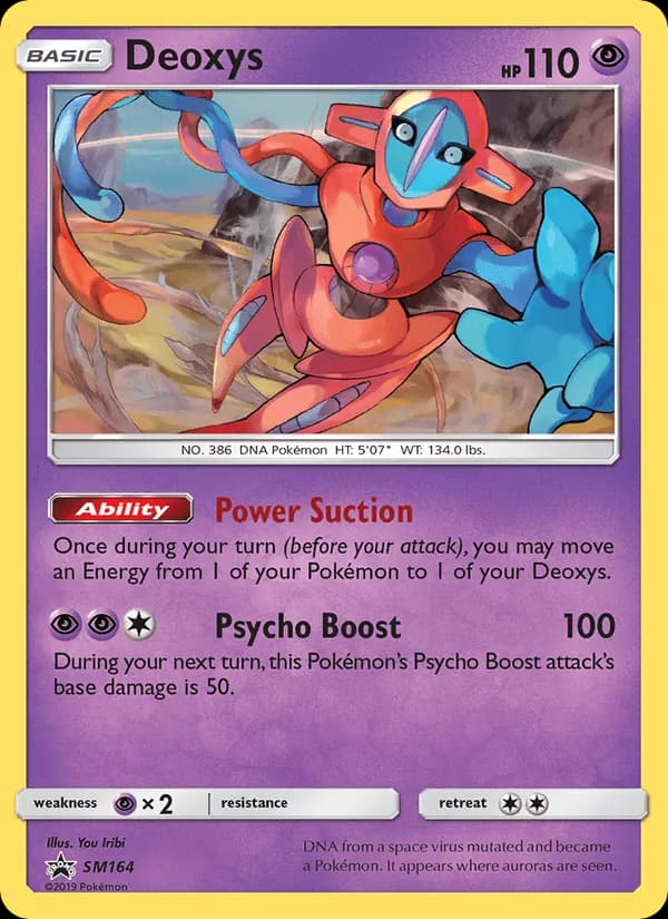 Deoxys — SM Black Star Promos, Rare