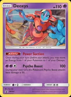 Deoxys — SM Black Star Promos — Rare