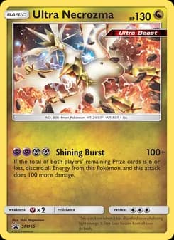 Ultra Necrozma — SM Black Star Promos — Rare