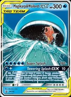 Magikarp & Wailord GX — SM Black Star Promos — Rare