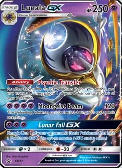 Lunala GX — SM Black Star Promos — Rare