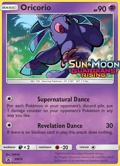 Oricorio — SM Black Star Promos — Rare