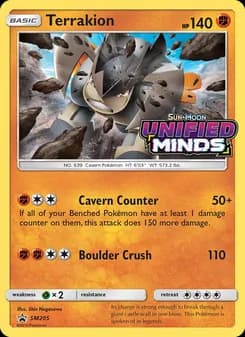 Terrakion — SM Black Star Promos — Rare