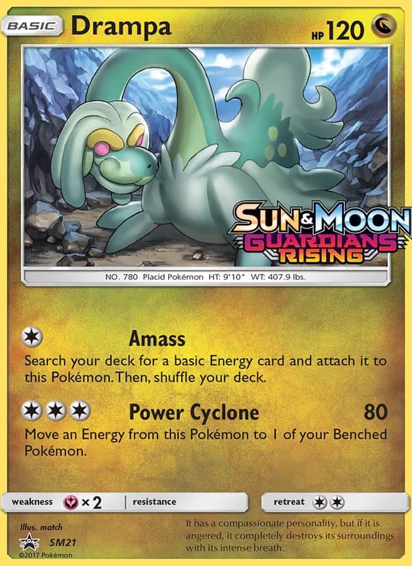 Drampa — SM Black Star Promos, Rare