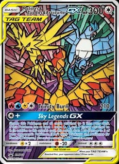 Moltres & Zapdos & Articuno GX — SM Black Star Promos — None