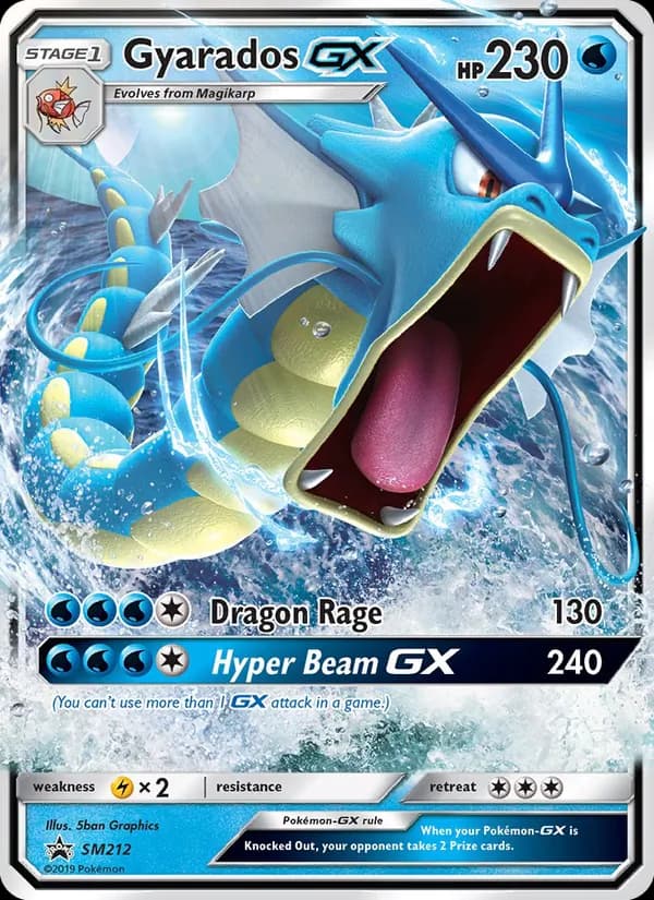 Gyarados GX — SM Black Star Promos, None