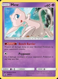 Mew — SM Black Star Promos — Rare