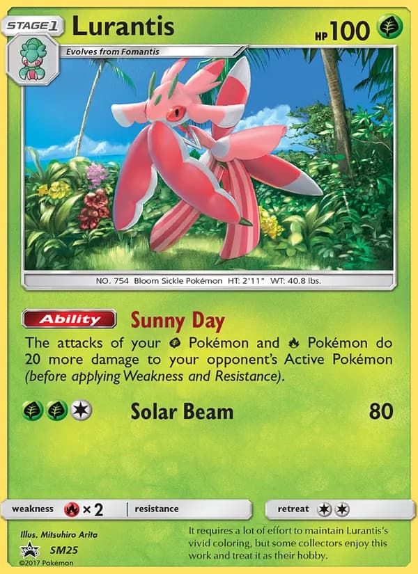 Lurantis — SM Black Star Promos, Rare