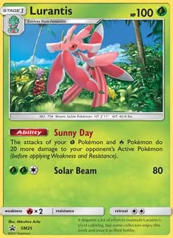 Lurantis — SM Black Star Promos — Rare