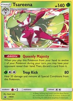 Tsareena — SM Black Star Promos — Rare