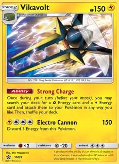 Vikavolt — SM Black Star Promos — Rare