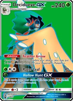 Decidueye GX — SM Black Star Promos — Rare