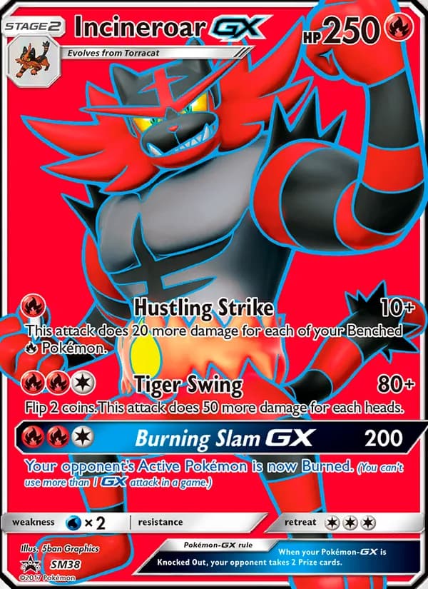Incineroar GX — SM Black Star Promos, Rare