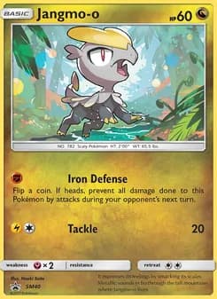 Jangmo-o — SM Black Star Promos — Rare