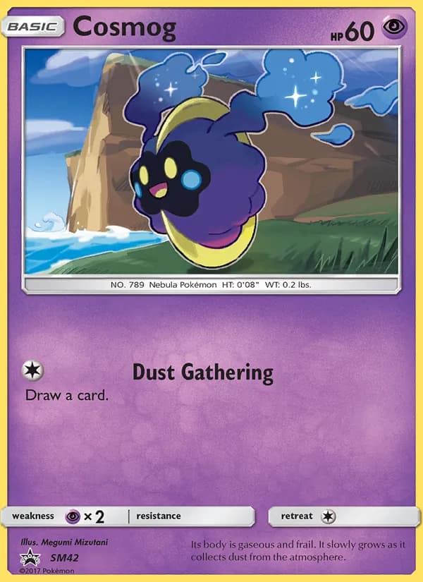 Cosmog — SM Black Star Promos, Rare