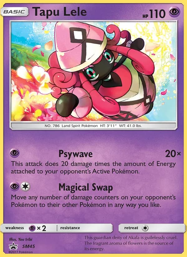 Tapu Lele — SM Black Star Promos, Rare