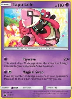 Tapu Lele — SM Black Star Promos — Rare